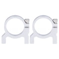 thumbnail image 2 of 2PCS M4 Thread Aluminum Clamp Mount Robot Shaft Accessories, Clamping Support For Parts, Wide Application With Proper Spacing And Anodized  Treatment, 2 of 8