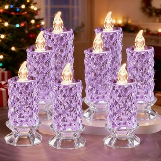 Eldnacele Christmas Flameless Candles With 6H Timer – LED Pillar Candles With Santa & Snowman Decor, Set Of 3