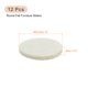 thumbnail image 2 of Deslizadores para muebles, almohadillas de fieltro autoadhesivas redondas, protectores de suelo para patas de muebles de madera dura 2" 12 piezas, 2 of 5