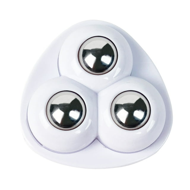Binwennn Roues Arrière Roues de Patin à Roulettes Rigides Grandes Roues Pivotantes 16 Pcs Mini Roues Pivotantes 360 Silencieuses avec 3 Roues Pivotantes en Acier Roulement Universel