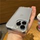 thumbnail image 2 of [2 Generación]funda para iPhone 14/13/12/11 Pro MAX/XS MAX/XR/X/7+/8 Plus/SE 2020/fundas trasera transparente a prueba de golpes case Gao Jiahui unisex, 2 of 2