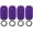 Purple, variant on SOULWIT Protective Microphone Foam Cover Pop Filter for Bose Aviation X A10/A20/A30 Headphones, Mic Cover WindScreen with High-Density Foam - Black