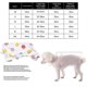thumbnail image 3 of S Pijamas para perros, mono para perros con lindos pijamas para perros de 4 patas para perros pequeños y medianos, 3 of 5