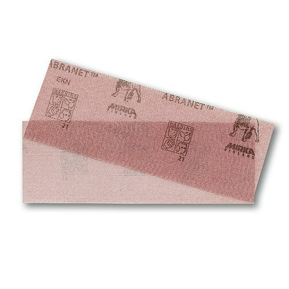 MIRKA 9A-150-400RP Mesh Grip,Sheet,2.75"x8",P400,PK10