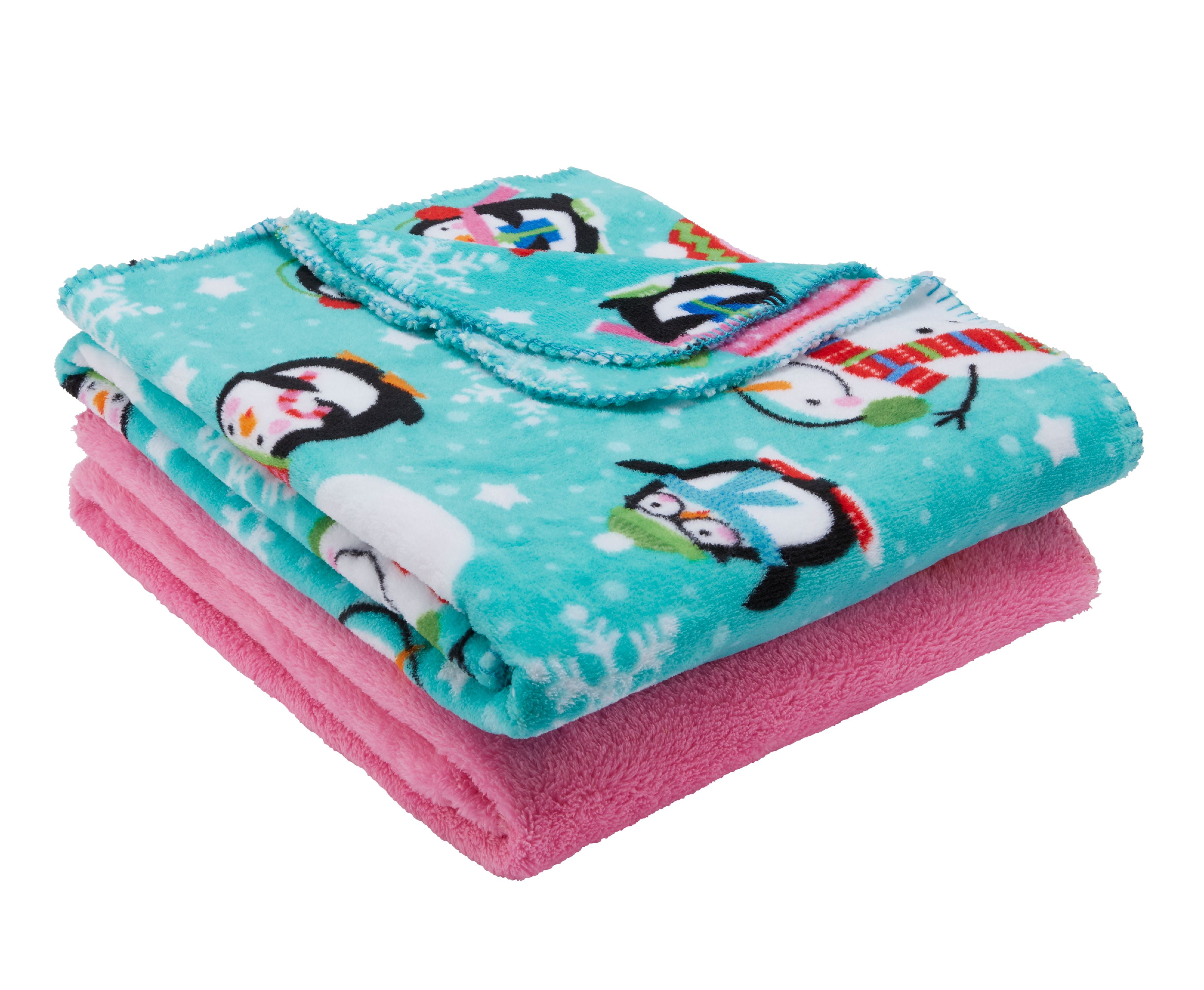 Mainstays Extra Plush Lightweight Sherpa Throw Blanket, 50 ...