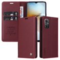thumbnail image 1 of Funda para Xiaomi POCO M4 5G Estuche de Cuero PU Tipo Cartera con Ranuras para Tarjetas y Cierre Magnético, 1 of 5