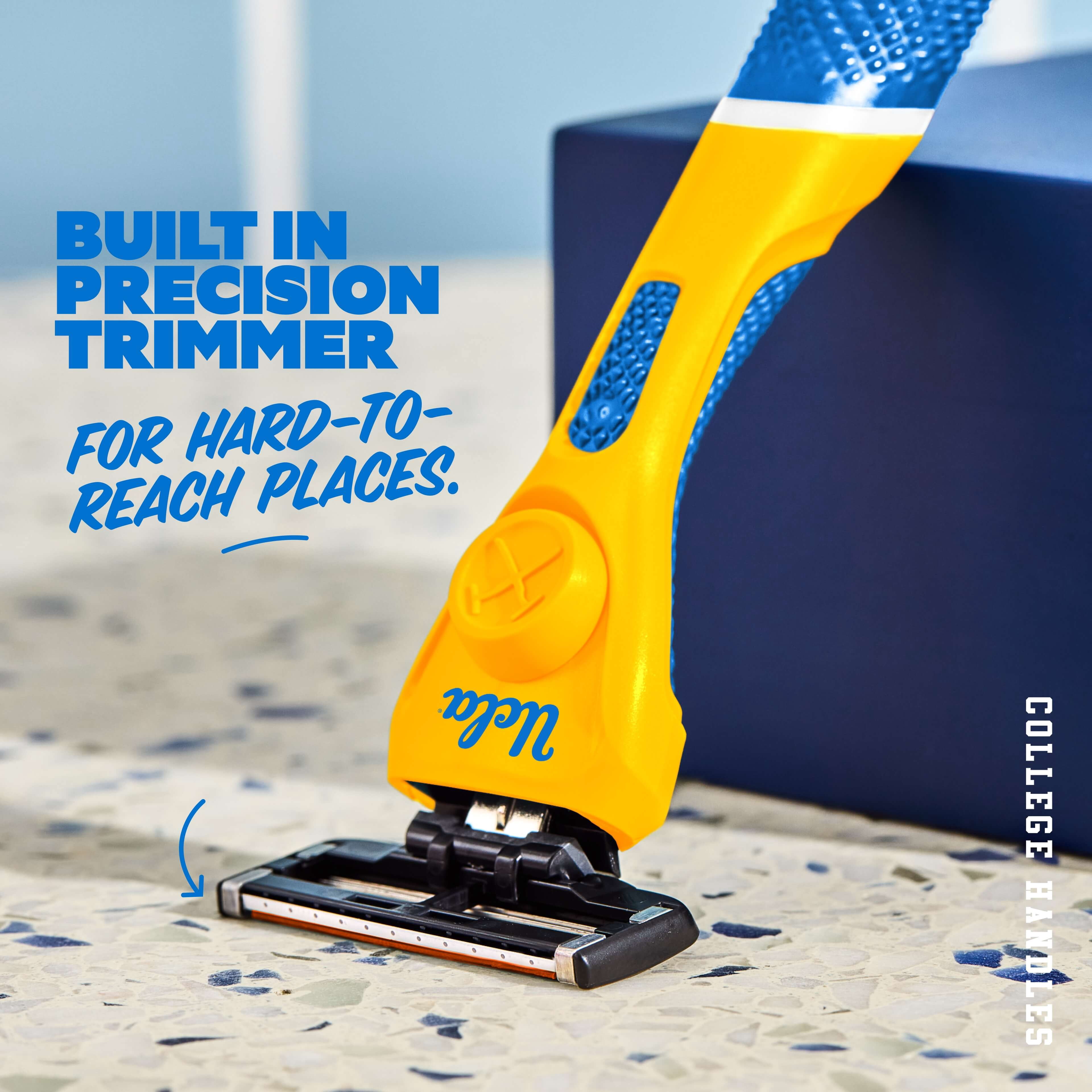 Dollar Shave Club UCLA 6-Blade Razor Starter Set
