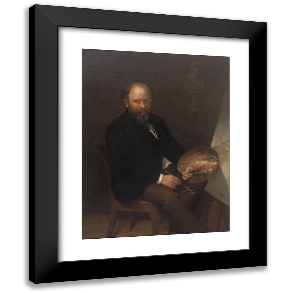 Lars Gustaf Sellstedt 15x18 Black Modern Framed Museum Art Print Titled ...