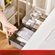 thumbnail image 1 of Caja de almacenamiento con cajón, caja de almacenamiento de gran capacidad, invisible, sin perforaciones, resistente, con acabado resistente, caja de almacenamiento de plástico, 1 of 4