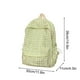 thumbnail image 3 of Mochila a Cuadros Literaria para Mujer | Mochila para Estudiantes de Secundaria | Mochila Ligera de Verano con Múltiples Bolsillos | Diseño de Estilo Japonés, 3 of 7
