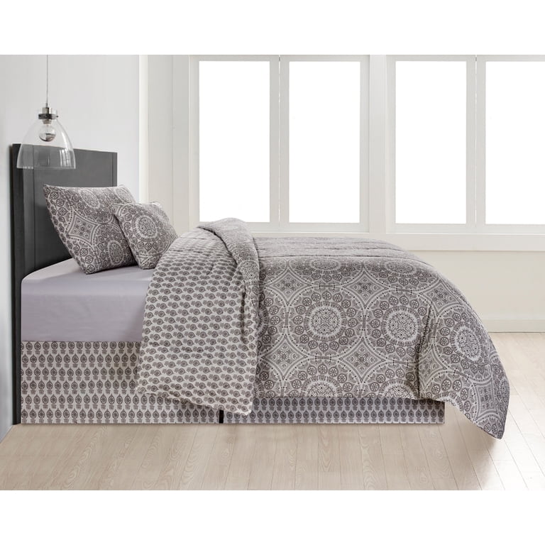 Lux Decor Collection 4-Piece Down Alternative Comforter Set photo 3