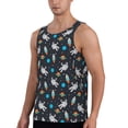 thumbnail image 2 of Gaeub Space Men's Athletic Tank Top, Workout Sleeveless Shirts, Running Tank Tops for Gym, Running, Training - X-Large, 2 of 9