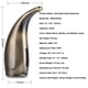 thumbnail image 2 of Dispensador de JabóN AutomáTico de 300 Ml, Dispensador de JabóN Sin Contacto, Dispensador de JabóN para Platos Manos para Cocina, BañO, Hotel, Bronce, 2 of 7