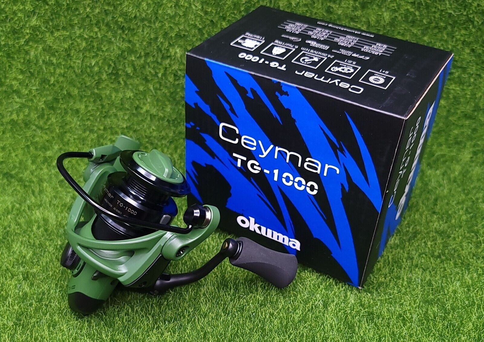 Okuma Ceymar 5.0:1 Compact Spinning Left/Right Hand Fishing Reel