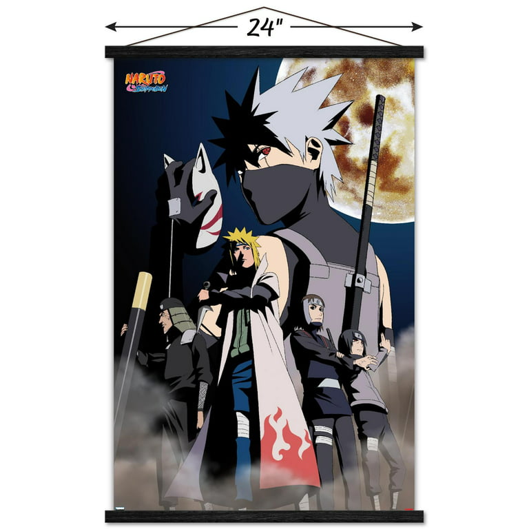 Naruto Shippuden Anime Main Characters Manga Poster