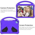 thumbnail image 4 of Allytech iPad mini 1/2/3/4/5 Case for Kids, Shockproof Kids Friendly Rugged Protective Back Cover with Handle & Kickstand for iPad mini 1/2/3/4/5, Purple, 4 of 5