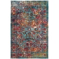 thumbnail image 2 of SAFAVIEH Crystal Sally Oriental Area Rug, Light Blue/Orange, 5' x 8', 2 of 7
