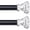 Matte Black, variant on Black Decorative Crystal Curtain Rods 36 to 88 Inch:Heavy Duty Adjustable Window Curtains Rods for Living Room Bedroom,Matte Black Modern Acrylic Drapery Rod with Clear Bling Diamond Finials