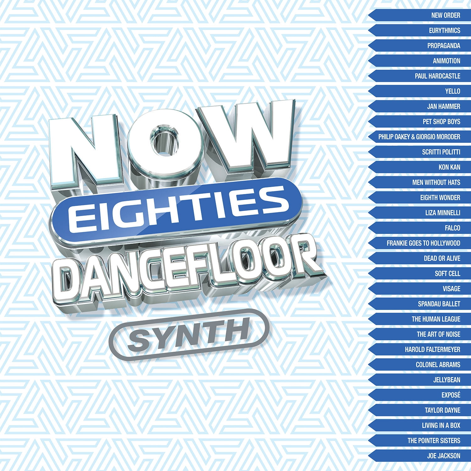 Various Artists - Now That's What I Call 80's Dancefloor: Synth / Various - One LP on Clear Vinyl & One LP on Blue Colored Vinyl - Music & Performance