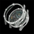thumbnail image 4 of Uinagy for Samsung Galaxy Watch5 44Mm Hollow Diamond Protective Case, 4 of 7