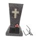 thumbnail image 3 of Jarrón Solar para Cementerio con Lámpara LED de Cruz para Exteriores, Estatua de Jardín, Jarrón para Lápida, 3 of 8