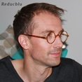 thumbnail image 2 of Lentes de Lectura Reducblu Vintage Redondos Transparentes Carey, 2 of 8