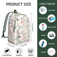 thumbnail image 5 of Sunflower Flowers Commuter Backpack for School College Teens Adults, Large Capacity Bookbag with Laptop Sleeve, Durable Everyday Travel Backpack, Floral Print Unisex Gift Idea for Work or College, 5 of 5