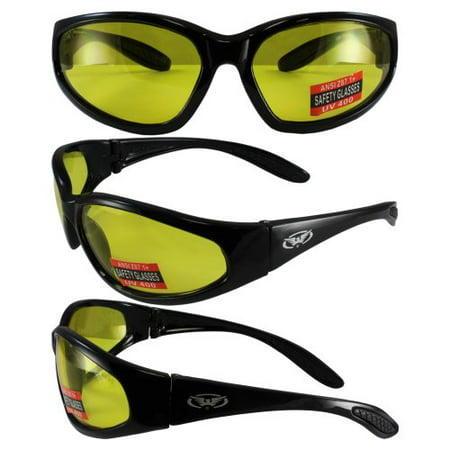 Hunting Shooting Construction Safety Glasses with Yellow Lens Meet ANSI Z87.1-2003 Standards for Safety Eyewear These are almost indestructible give them a try you will see