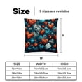 thumbnail image 5 of Hearts Battle Set with Unique CoversPatterns - 2 Pack Decorative Pillows for Bed - Includes Pillow Inserts - Available in 16x16, 18x18, 20x20 Inches for Any Occasion, 5 of 6