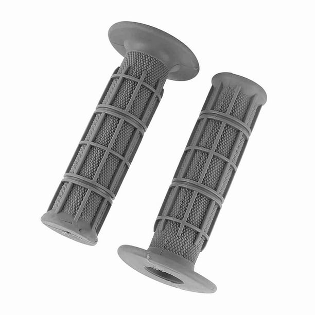 Par De Manijas De Puños Para Manubrios De Motocicleta De Silicona Universal De 22/25 Mm 7/8"