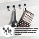thumbnail image 4 of Ganchos magnéticos, 5 piezas de ganchos magnéticos para refrigerador, ganchos magnéticos, ganchos magnéticos potentes, imanes superfuertes con ganchos, ganchos magnéticos pesados, ganchos magnéticos, 4 of 5