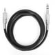 thumbnail image 1 of Cable de audio de 3,5 mm (1/8 pulgadas) macho a 6,35 mm (1/4 pulgadas) macho TRS Cable adaptador de audio estéreo Negro 3 m / 9,8 pies, 1 of 14