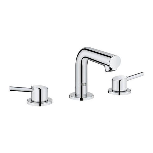 Concetto Widespread Two-Handle Bathroom Faucet, Chrome