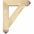 thumbnail image 2 of Ekena Millwork 4"W x 18"D x 18"H Olympic Craftsman Rough Sawn Bracket, Douglas Fir, 2 of 4