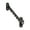 Black, variant on Carbon Steel Window Door Support Lock Childproof Lock Window Restrictor Child Safety & Prevent Accidents