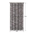thumbnail image 5 of Black Geometric Diamond Striped Pattern Shower Curtain 36"x72" ,Bathroom Decorative Shower Curtains Set with 12 Hooks,Modern Waterproof Washable Shower Curtain, 5 of 6