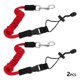 thumbnail image 4 of Equipo de Entrenamiento de Cuerda de Correa de Kayak 2 Piezas Rojo sweethay VI014543-01, 4 of 6