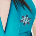 thumbnail image 4 of Broche de nieve Yinane para mujer, adorno de ramillete de traje, joyería de moda brillante, 4 of 7