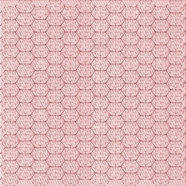 Ahgly Company Machine Washable Indoor Square Transitional Pink Bubble Gum Pink Area Rugs, 6' Square