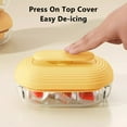 thumbnail image 4 of Binmer Household Ice Making With Automatic Storage Integrated Capacity Pressing Ice Tray With 6 Cavities, 4 of 7