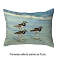 thumbnail image 2 of Betsy Drake Interiors Ruddy Turnstones Small Noncorded Pillow 11x14, 2 of 2