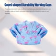 thumbnail image 3 of ruzhgo Operating Hats Nurses Long-time Service Gourd-shaped Pure Color Button Professional Assorted Colors Multifunctional Working Caps Hallowmas Yellow PP-31, 3 of 5