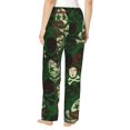 thumbnail image 3 of Picia Camouflage Skull Womens Soft Woven Cotton Elastic Waistband Sleep Pajama Pant Lounge Sleep Pant With Pockets And Drawstring-X-Large, 3 of 9