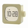 thumbnail image 1 of New Block Small Alarm Clock Novelty Student Clock Bedroom Bedside Office Electronic Clock Wake Up Lamp Charging, 1 of 5