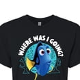 thumbnail image 3 of Disney Finding Dory - Where Was I Going - Juniors Cropped Cotton Blend T-Shirt, 3 of 5