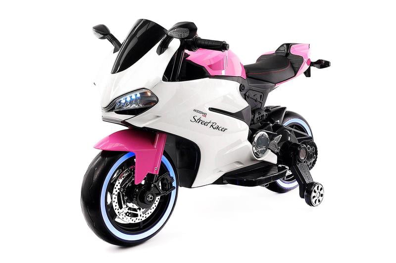 2018 Girl's Motorcycle Bike for Toddlers W/ Realistic Design, Leather ...