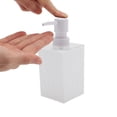 thumbnail image 3 of Unique Bargains 1 Set  Classic Soap Pump Dispenser Set for Bathroom for Laundry Rooms White, 3 of 6