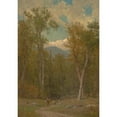 thumbnail image 3 of Worthington Whittredge 14x18 Black Modern Framed Museum Art Print Titled - Landscape (1886), 3 of 5