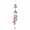 Owl, variant on Tnobhg Butterfly Bird Wind Chimes Outdoor Hanging Decor Creative Shape Rustproof Corrosion Resistant Crisp Sound Tube Wind Chime Pendant