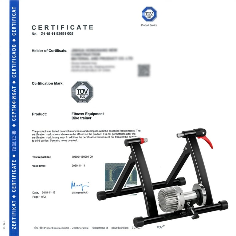 Unisky fluid outlet bike trainer
